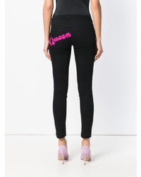 Dolce & Gabbana Queen Patch Skinny Jeans