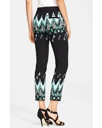 Versace Collection Frequency Print Ankle Pants