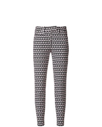Dondup Printed Skinny Cropped Trousers