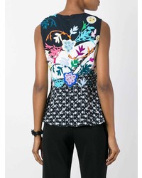 Peter Pilotto Flared Printed Blouse