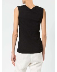 Ann Demeulemeester Front Printed Top