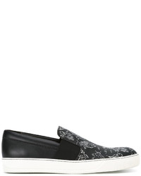 Lanvin Pull On Printed Sneakers
