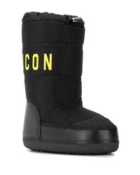 Dsquared2 Printed Detail Snow Boots