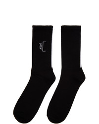 A-Cold-Wall* Black Core Logo Socks