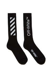 Off-White Black Diag Socks