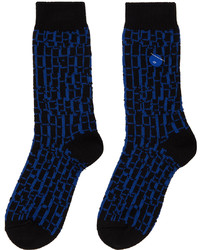 Ader Error Black Logo Socks