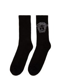 Versace Black Medusa Socks