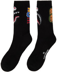 BAPE Black Shark Socks
