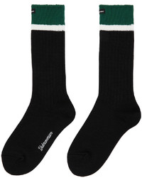 Undercoverism Black Striped Socks