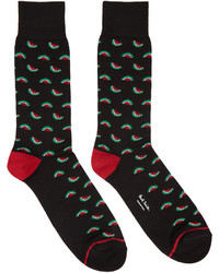 Paul Smith Black Watermelon Socks