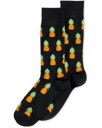 Hot Sox Pineapples Socks