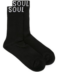 Soulland Logo Print Socks