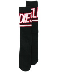 Diesel Terry Socks With Jacquard Logo