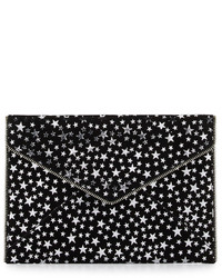 Rebecca Minkoff Leo Star Print Envelope Clutch Bag