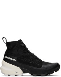 MM6 MAISON MARGIELA Black Salomon Edition Cross High Sneakers