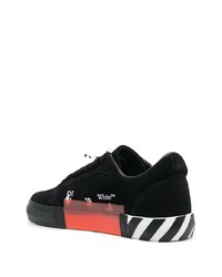 Off-White Low Vulcanised Leather Sneakers