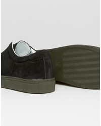 Religion Gusset Suede Sneakers