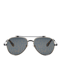 Givenchy Black Gv 7057s Gold Stars Sunglasses
