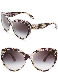 Dolce & Gabbana Dolcegabbana Floral Cat Eye Sunglasses