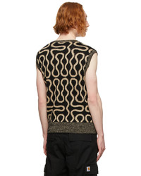 Vivienne Westwood Black Gold Peppe Vest