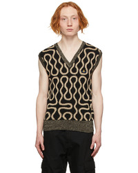 Vivienne Westwood Black Gold Peppe Vest