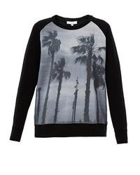 IRO Audra Palm Print Sweatshirt