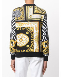Versace Baroque Branded Sweater
