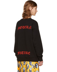 Gucci Black Angry Cat Modern Future Sweatshirt