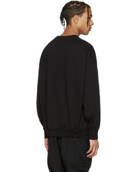 Niløs Black Graphic Pullover