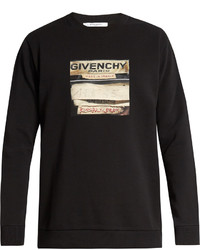 Givenchy Cuban Fit Label Print Sweatshirt