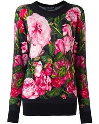 Dolce & Gabbana Rose Print Jumper