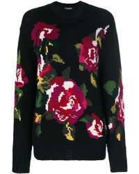 Dolce & Gabbana Floral Intarsia Sweater
