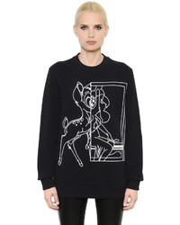 Givenchy Bambi Print Cotton Jersey Sweatshirt
