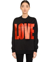Givenchy Love Printed Cotton Sweatshirt