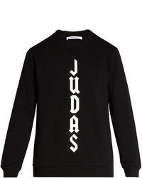 Givenchy Judas Print Cotton Sweatshirt