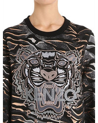 Kenzo Tiger Printed Light Cotton Sweatshirt