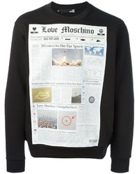 Love Moschino Front Print Sweatshirt