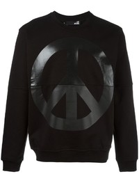 Love Moschino Peace Print Sweatshirt