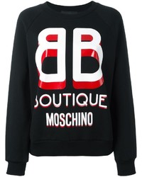 Moschino Boutique Logo Print Sweatshirt