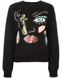 Moschino Face Print Sweatshirt