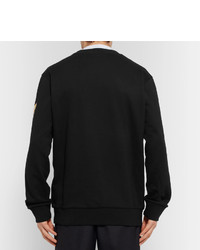 Lanvin Printed Loopback Cotton Jersey Sweatshirt
