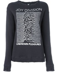 R 13 R13 Joy Division Print Sweatshirt
