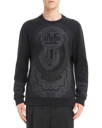 Givenchy Tonal Currency Print Sweatshirt