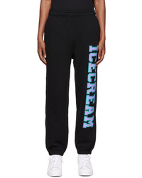 Icecream Black College Lounge Pants