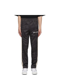 Palm Angels Black Croco Track Pants