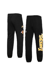 Mitchell & Ness Black Los Angeles Lakers Champs City Fleece Jogger Pants At Nordstrom