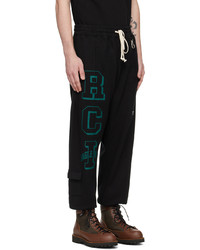 Reese Cooper®  Black Pinched Seam Lounge Pants