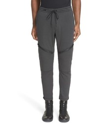 Y-3 Dot Print Quilted Sweatpants
