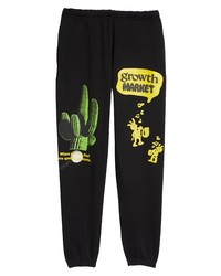 MARKET Growth Graphic Sweatpants In Black At Nordstrom