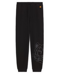 Kenzo K Tiger Cotton Joggers In Black At Nordstrom